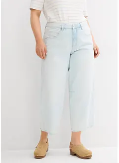 Loose Fit-jeans, Mid Waist, super soft cropped, bonprix