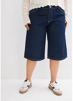Bermudashorts i denim Mid Waist, Low Stretch, bonprix