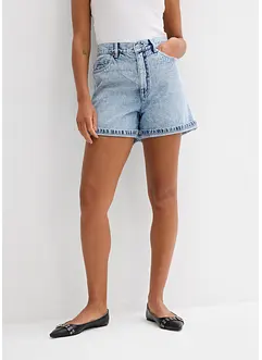 Jeansshorts High Waist, Low Stretch, bonprix