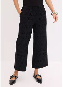 Culotte med hullbroderi, bonprix