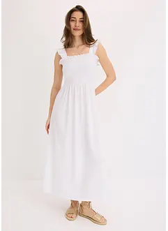 Jerseykjole med vaffelsøm, bonprix