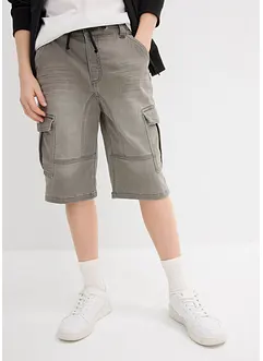 Bermudashorts i sweat-denim, Regular Fit, bonprix