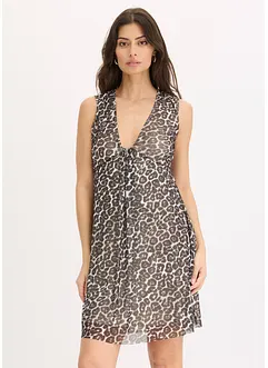 Jerseykjole med mesh, bonprix