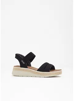 Slip-on sandal med kilehæl fra Skechers, Skechers