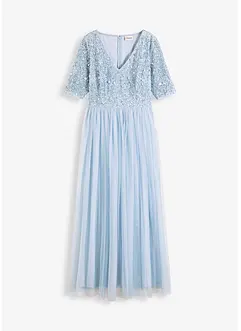 Maxikjole med paljettbroderi, bonprix