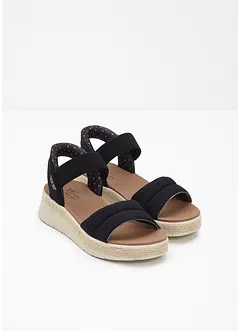 Slip-on sandal med kilehæl fra Skechers, Skechers