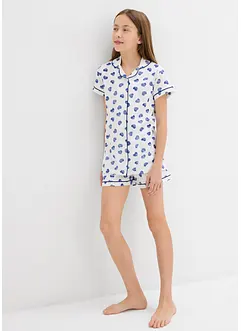 Pyjamas med økologisk bomull (2-delt sett), bonprix