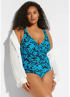 Shape-badedrakt i omslagslook, lett formende, bonprix