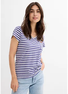 T-skjorte med stripemønster, bonprix