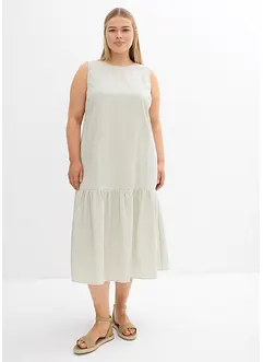 Midikjole i A-fasong, bonprix