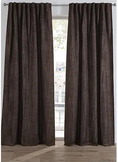 Mørkleggingsgardin med raffinert struktur (1-pack), bonprix
