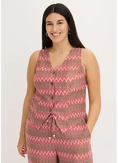 Vest i hekle-look, bonprix