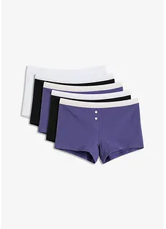 Boksertruse med økologisk bomull (5-pack), bonprix