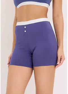 Boksertruse med økologisk bomull og ben (4-pack), bonprix