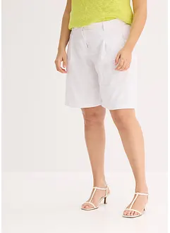 Shorts i lett linmiks, bonprix