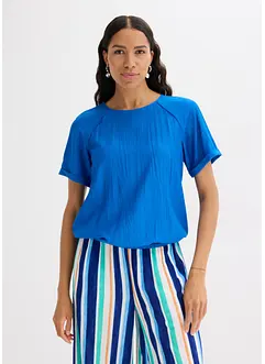 Kortermet bluse i myk viskosemiks, bonprix