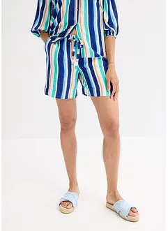 Pull on-shorts i lett viskose, bonprix