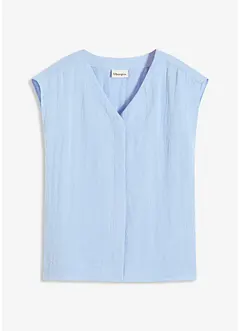 Blusetopp i lett viskosemiks, bonprix