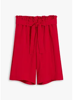 Pull on-bermudashorts i lett viskosemiks, bonprix