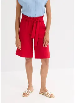 Pull on-bermudashorts i lett viskosemiks, bonprix