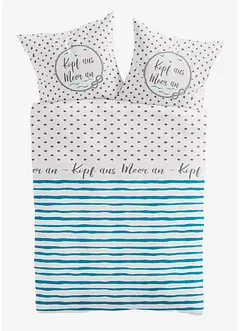 Sengesett med maritimt design, bonprix