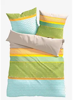Sengesett med stripemønster, bonprix