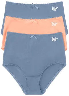Maxitruse med økologisk bomull (3-pack), bonprix