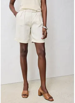 Bermudashorts i 100% lin, bonprix