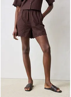 Shorts med silke, bonprix