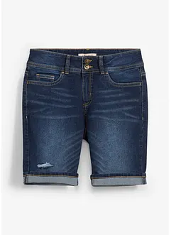 Bermudashorts i denim Mid Waist, bonprix
