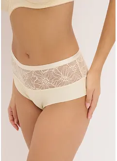 Maxitruse med lasercut og delikate blonder, bonprix