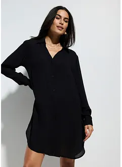 Lang strandbluse i lett viskose, bonprix