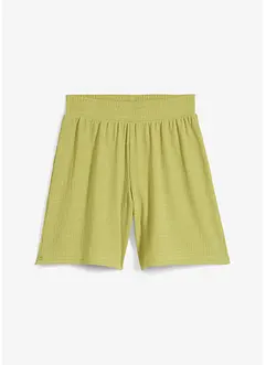 Pull on-shorts i strukturert krepp, bonprix