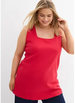 Lang singlet i 100% bomull, bonprix