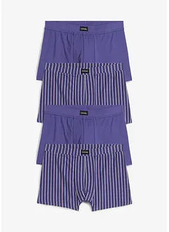 Boxershorts, ettersittende (4-pack), bonprix