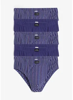 Høy truse med bomull (5-pack), bonprix