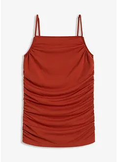 Singlet med rynkinger, bonprix