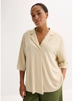 Trikot-tunika av lett viskose-piké, bonprix