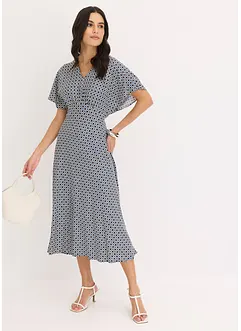 Kjole i lett viskose, bonprix