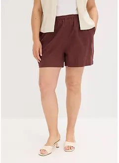 Shorts med lin, bonprix
