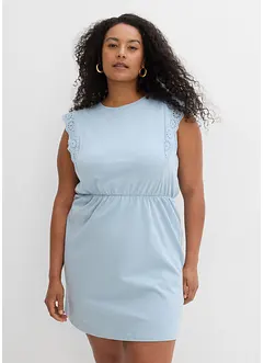 Trikotkjole i 100% bomull, bonprix