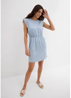 Trikotkjole i 100% bomull, bonprix