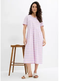 Jerseykjole i økologisk bomull, bonprix