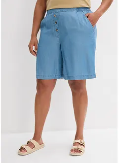 Pull on-shorts i lyocell, bonprix