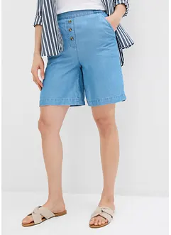 Pull on-shorts i lyocell, bonprix