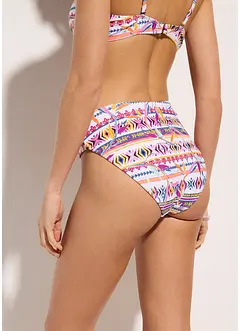 High Waist-bikinitruse med høy benskjæring, bonprix