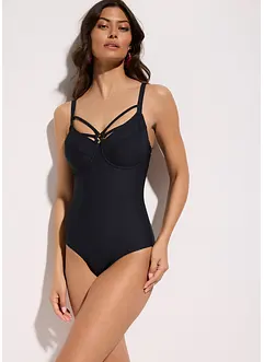 Shape-minimizer-badedrakt med bøyle, lett formende, bonprix