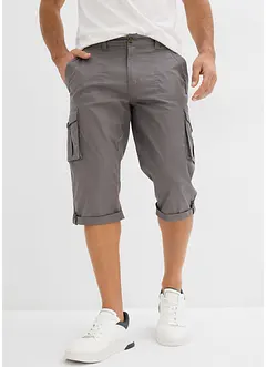 Lang bermudashorts med cargolommer, Regular Fit, bonprix