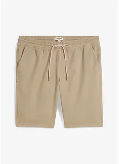 Pull on-bermudashorts i 100% bomull, Regular Fit, bonprix
