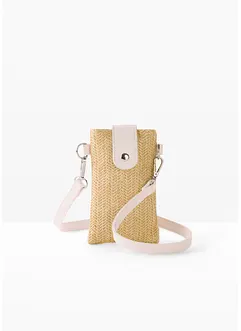 Liten skulderveske i strålook, bonprix